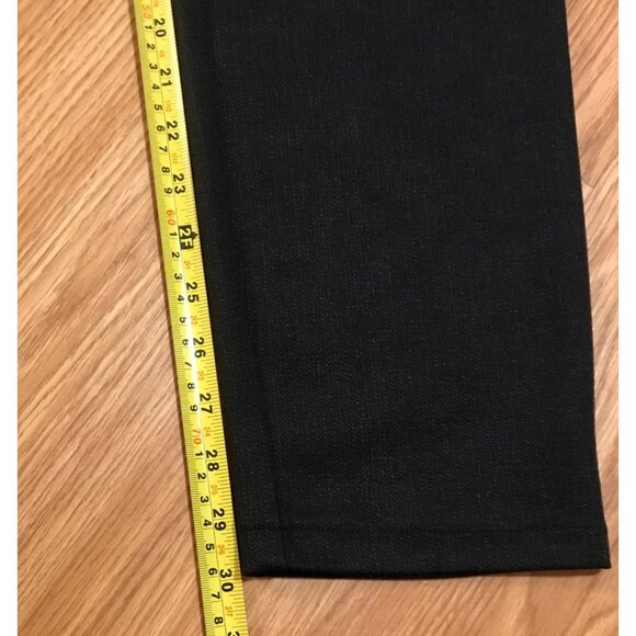 Andrew Marc Ponte Ankle Pants Soft Stretch 574907 Size 12 Womens Charcoal - Picture 12 of 12
